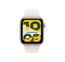 Apple Watch SE 3 GPS + Cellular 40mm Aluminium polarstern Sportarmband polarstern M/L